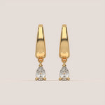 1.4ct TDW Lab-Grown Diamonds - Pear Drop Diamond Earrings