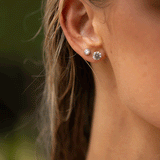 1ct TW Lab-Grown Diamonds - Sunset Stud Earrings – 14k Gold & IGI-Certified